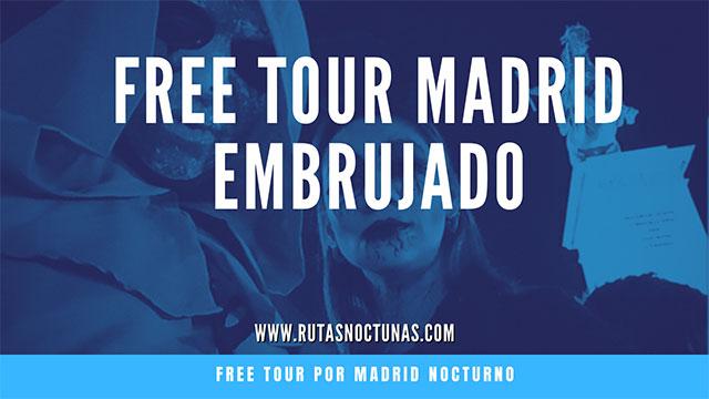 Free tour Madrid embrujado Mitos y Leyendas portada