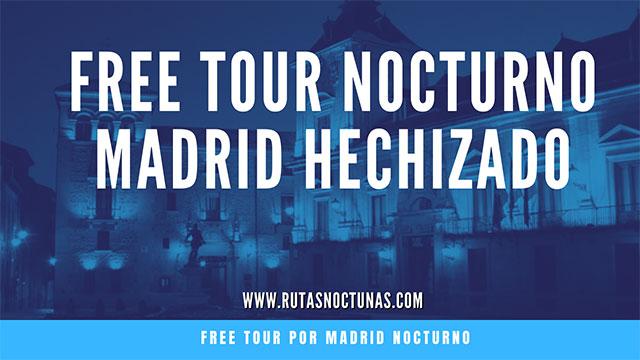Free tour nocturno Madrid hechizado portada