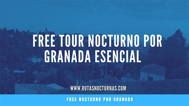 free  tour nocturno Granada esencial portada